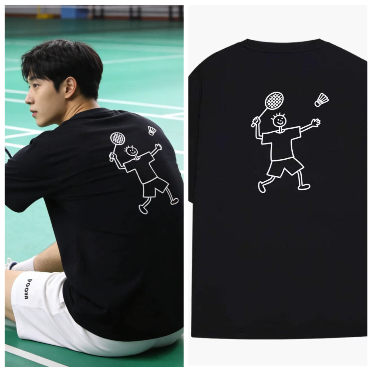 Badminton Emoji - شورتات بادمنتون 2026، تي شيرتات بأكمام