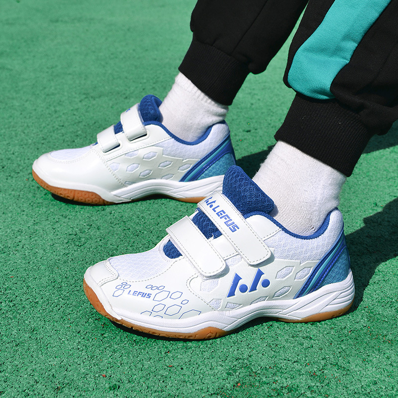 صبي فتاة صغيرة الحجم 28-37 أحذ - مراجعة Shoe Non Slip Badminton وسعره