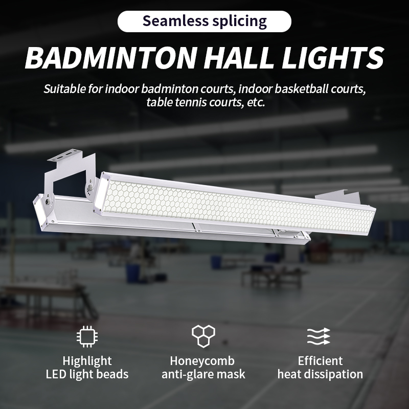 إضاءة LED جديدة للملاعب الداخل - مراجعة Badminton Court وسعره