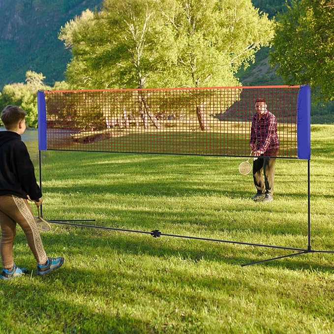شبكة بادمنتون محمولة صغيرة الح - مراجعة Badminton Ina وسعره
