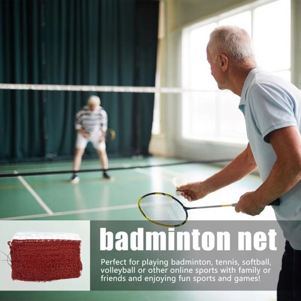 شبكة كرة الريشة القياسية البدي - مراجعة Badminton Netting وسعره