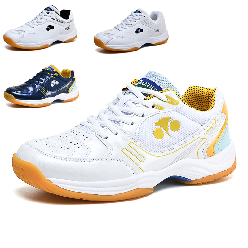 2025 ماركة الأزرق الداكن الرجا - مراجعة Shoe Non Slip Badminton وسعره