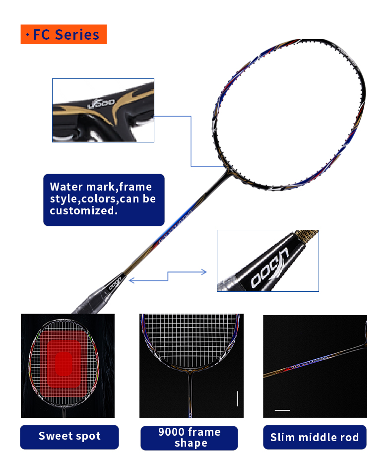 مضرب تنس الريشة G5 من ألياف ال - مراجعة Badminton Materi وسعره