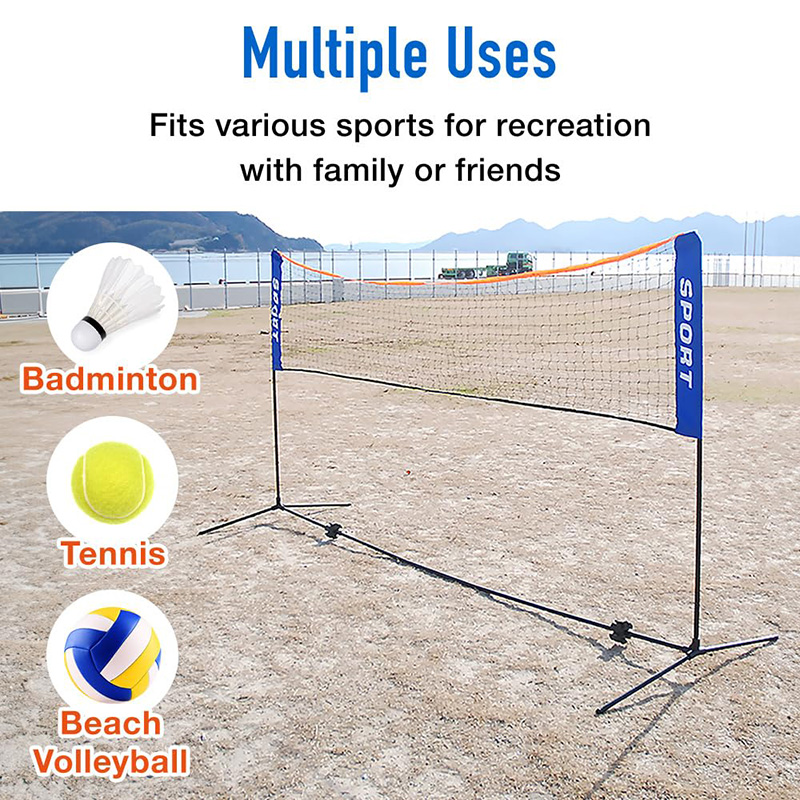 1 قطعة شبكة تنس وكرة الريشة ال - مراجعة Badminton Court وسعره