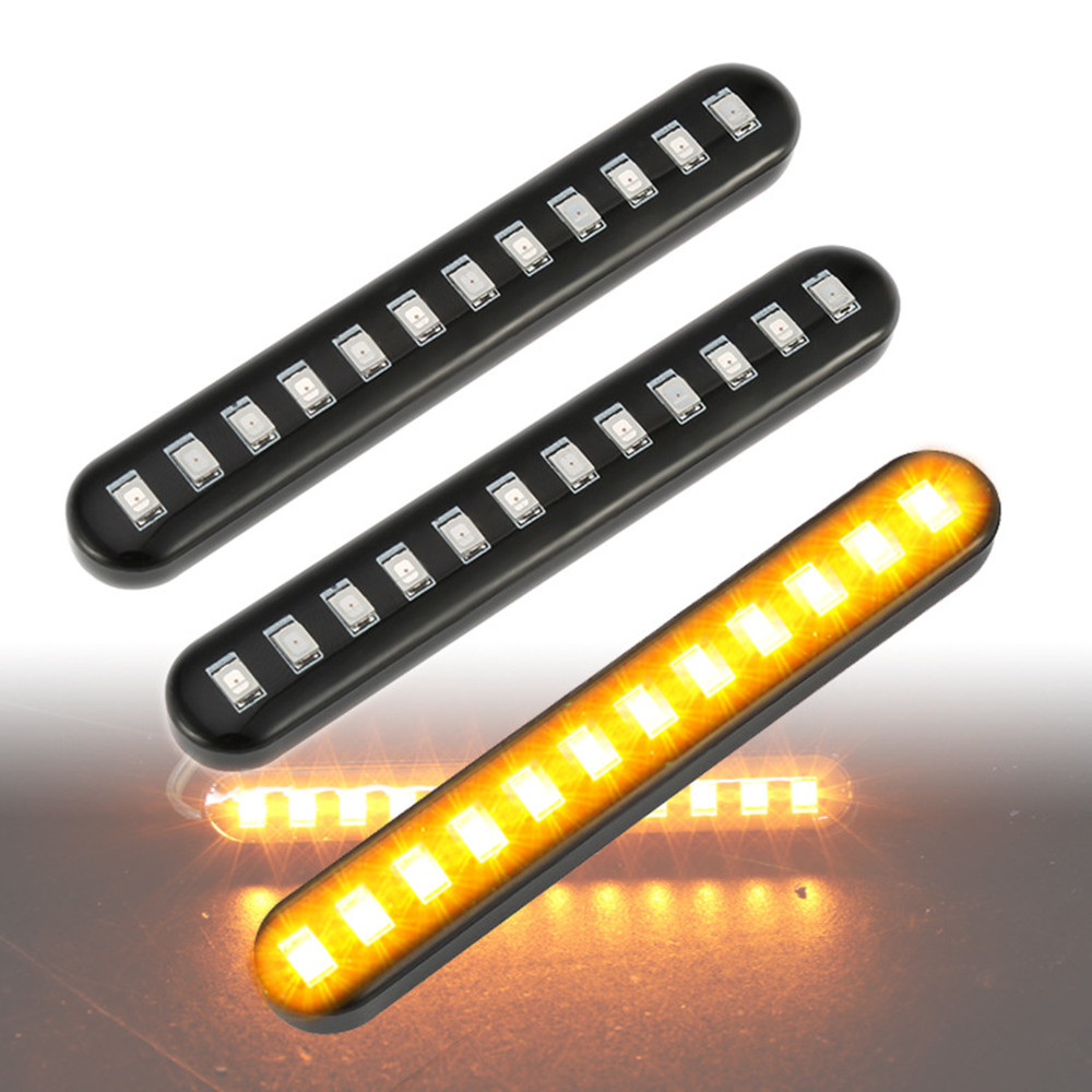 2 قطعة 12 LED موتو أضواء الإشا - مراجعة Badminton Flash وسعره