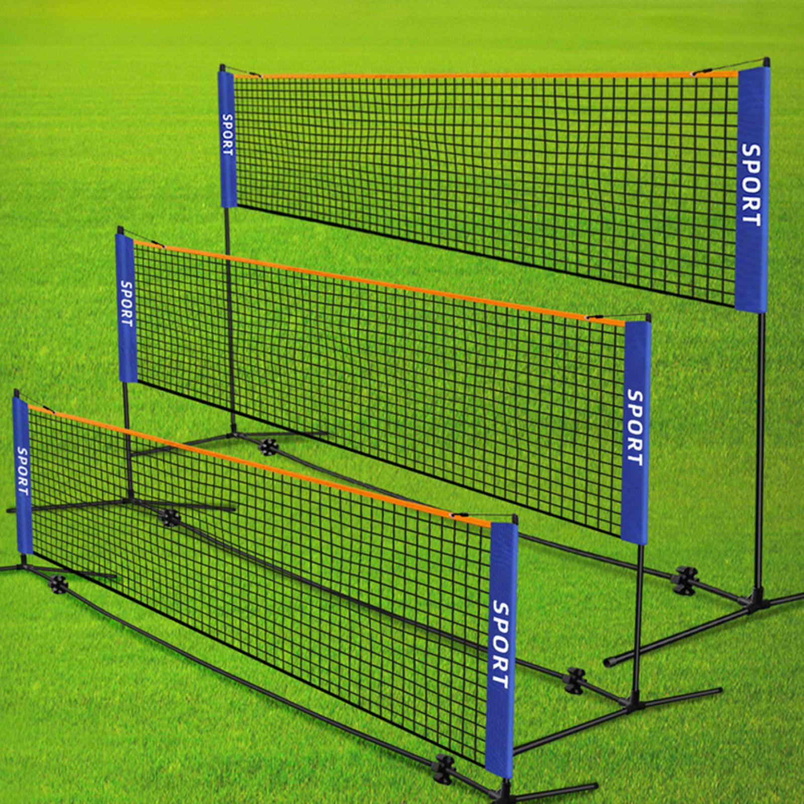 شبكة كرة الريشة قابلة لتعديل ا - مراجعة Badminton Netting وسعره