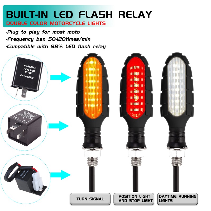 4 قطعة 16 LED دراجة نارية بدور - مراجعة Badminton Flash وسعره