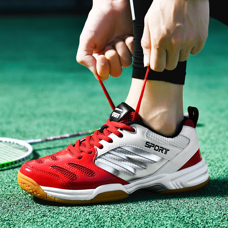 أحذية تنس وريشة طائرة احترافية - مراجعة Shoe Non Slip Badminton وسعره