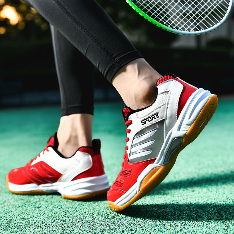 أحذية تنس وريشة طائرة احترافية - مراجعة Shoe Non Slip Badminton وسعره