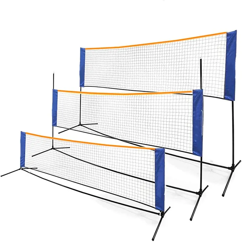 مجموعة شبكة رياضية محمولة قابل - مراجعة Badminton Court وسعره